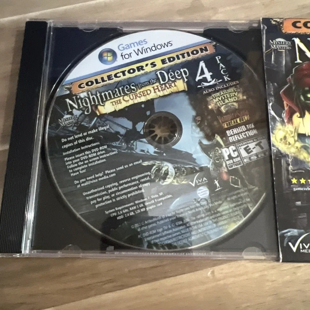 Nightmares From the Deep: The Cursed Heart -- Collector's Edition 4 Pack (PC,...